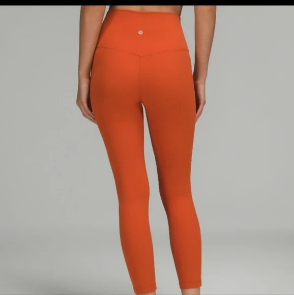 Lululemon align hi-rise legging 25" canyon orange - Picture 8 of 8